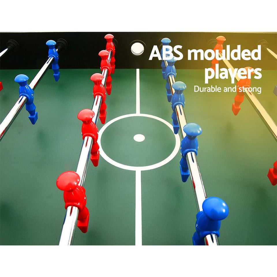 4FT Soccer Table Foosball Football Game Home Party Pub Size Kids Adult Toy Gift - KRE Group