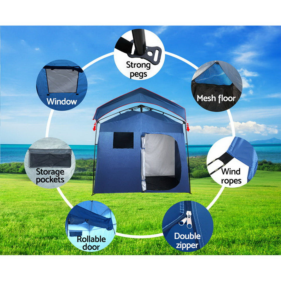 Portable Pop Up Shower Toilet Change Room Tent - KRE Group