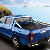 Weisshorn Fit TOYOTA HILUX SR5 A-DECK DUAL CAB Tonneau Cover Clip On UTE Truck - KRE Group