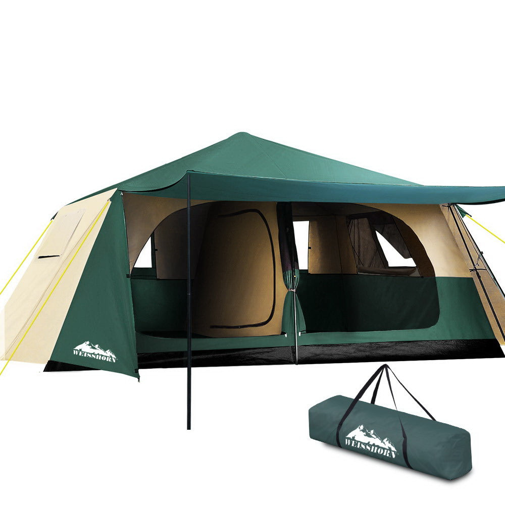 Weisshorn Instant Up Camping Tent 8 Person Pop up Tents Family Hiking Dome Camp - KRE Group