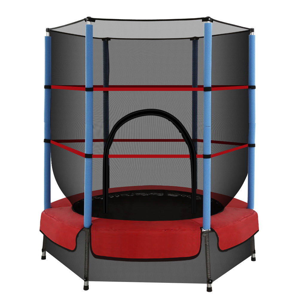 Everfit 4.5FT Trampoline Round Trampolines Kids Enclosure Outdoor Indoor Gift - KRE Group