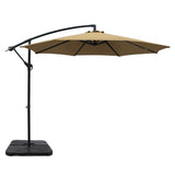 3M Umbrella with 50x50cm Base Outdoor - Beige - KRE Group