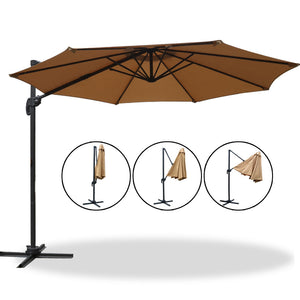 Instahut Roma Outdoor Umbrella - Beige - KRE Group