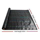 Instahut Weed Control Mat Black - KRE Group