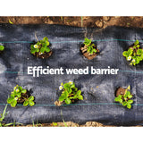 Instahut Weed Control Mat Black - KRE Group