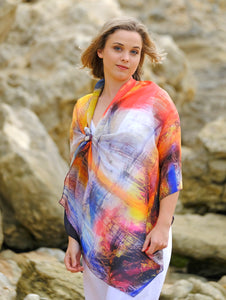 Silk Chiffon Scarf Nyhavn - KRE Group