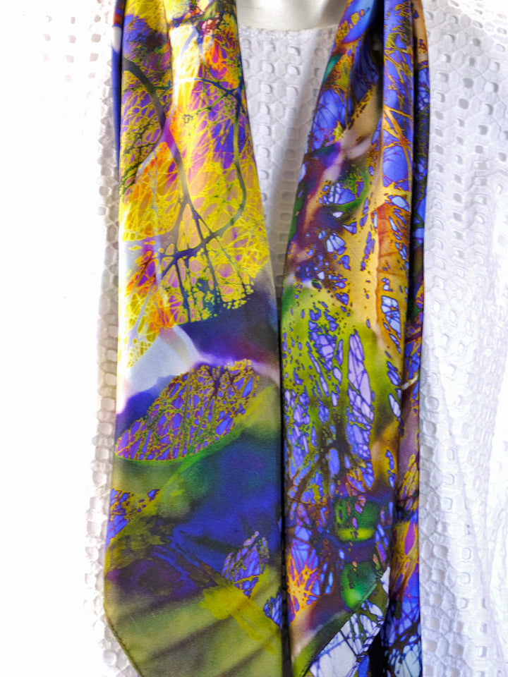 Silk Twill Scarf Cloudehill - KRE Group