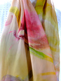 Silk Chiffon Scarf Flying Duck Orchid - KRE Group