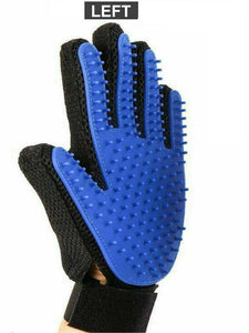 Dog Cat Grooming Cleaning Magic Massage Glove Hair Remover Left Glove - KRE Group