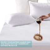 DreamZ Terry Cotton Fully Fitted Waterproof Mattress Protector King Single Size - KRE Group