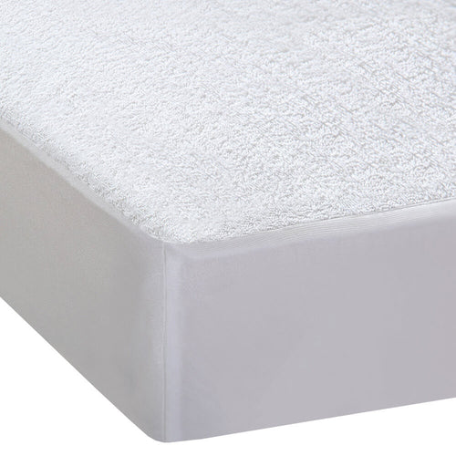 DreamZ Terry Cotton Fully Fitted Waterproof Mattress Protector King Single Size - KRE Group