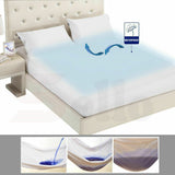 DreamZ Terry Cotton Fully Fitted Waterproof Mattress Protector King Single Size - KRE Group