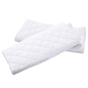 DreamZ Pillow Case Protector Pillowcase 100% Cotton Quilted Soft Cover Cases x2 - KRE Group