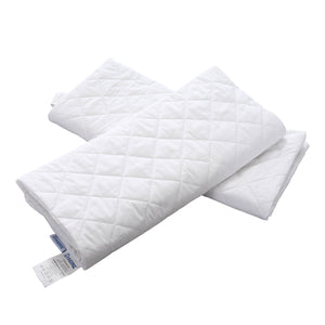 DreamZ Pillow Case Protector Pillowcase 100% Cotton Quilted Soft Cover Cases x2 - KRE Group