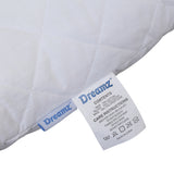 DreamZ Pillow Case Protector Pillowcase 100% Cotton Quilted Soft Cover Cases x2 - KRE Group