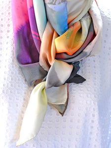 Silk Twill Scarf Cossack Swing - KRE Group