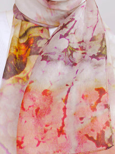 Silk Chiffon Scarf Sakura - KRE Group