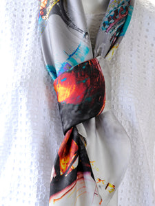 Silk Twill Scarf Glory - KRE Group