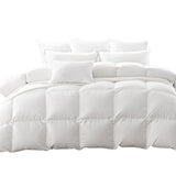 DreamZ 700GSM All Season Goose Down Feather Filling Duvet in Super King Size - KRE Group