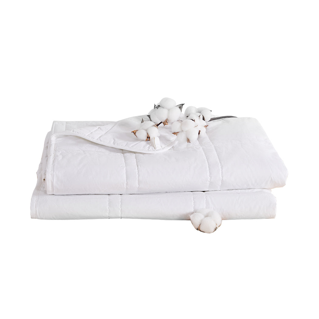 DreamZ Weighted Blanket Summer Cotton Heavy Gravity Adults Deep Relax Relief 9KG - KRE Group
