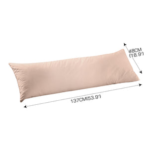 DreamZ Body Full Long Pillow Luxury Slip Cotton Maternity Pregnancy 137cm Lattle - KRE Group