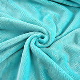 DreamZ 320GSM 220x240cm Ultra Soft Mink Blanket Warm Throw in Teal Colour - KRE Group