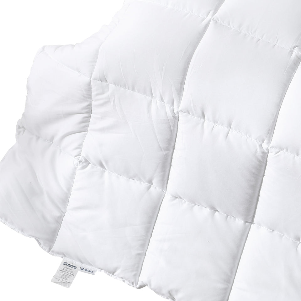 DreamZ 200GSM All Season Bamboo Winter Summer Quilt Duvet Doona Soft King Size - KRE Group