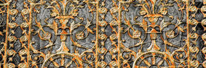 Silk Tabi Scarf Duet Stamps from the Past and Lacework - KRE Group