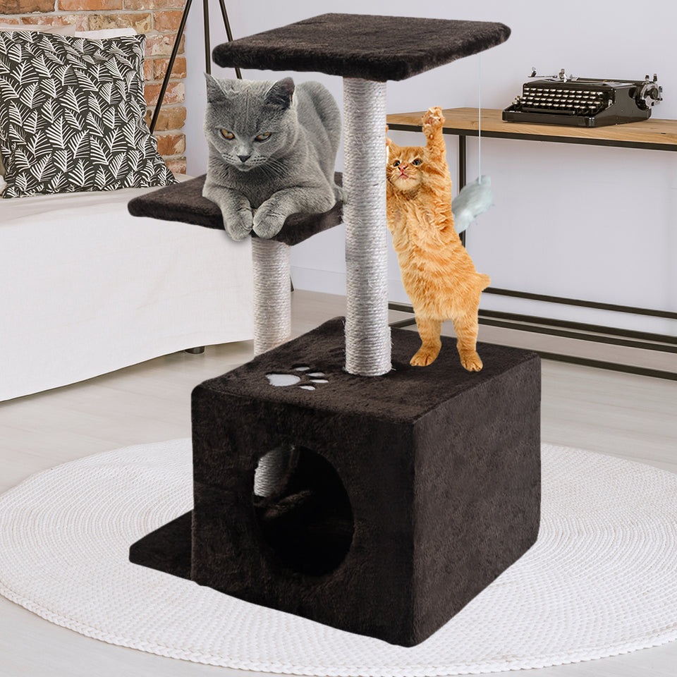 0.6M PaWz Cat Scratching Post Tree Gym House Condo Furniture Scratcher Pole - KRE Group