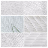 DreamZ Fitted Waterproof Mattress Protector with Bamboo Fibre Cover Double Size - KRE Group