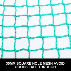 Cargo Net 1.5m x 2.2m 35mm Square Mesh Bungee Cord with Hook for Ute Trailer - KRE Group