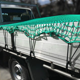 Cargo Net 1.5m x 2.2m 35mm Square Mesh Bungee Cord with Hook for Ute Trailer - KRE Group