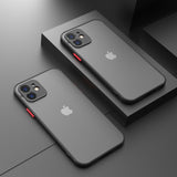 Shockproof Silicone Bumper Phone Case iPhone 2021 Luxury Matte Cover - KRE Group