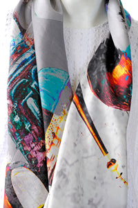 Silk Twill Scarf Glory - KRE Group