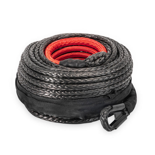 Winch Rope 10mm x 26m Dyneema SK75 Synthetic Rope Tow Recovery for WARN Offroad - KRE Group