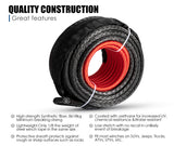 Winch Rope 10mm x 26m Dyneema SK75 Synthetic Rope Tow Recovery for WARN Offroad - KRE Group